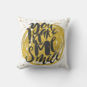 スマイル クッション (正面)