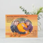 スマイル·ジャック·オ·ラターン·フォト·招待状 招待状 (スタンド正面)