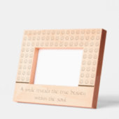 スマイル-スマイルが明らかにする レーザー彫刻フレーム (左)