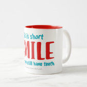 スマイル ツートーンマグカップ (正面右)