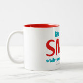 スマイル ツートーンマグカップ (左)