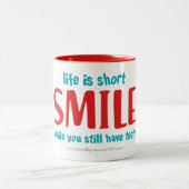 スマイル ツートーンマグカップ (中央)