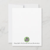 スマイル! ノートカード (裏面)