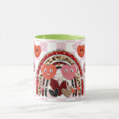 スマイル ハート マグカップ (中央)