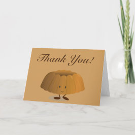 スマイル・バン感謝していト・ケーキ サンキューカード