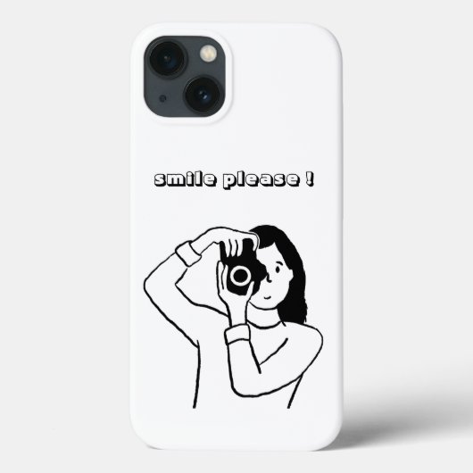 スマイル プリーズ スマホケース Case-Mate iPhoneケース (裏面)