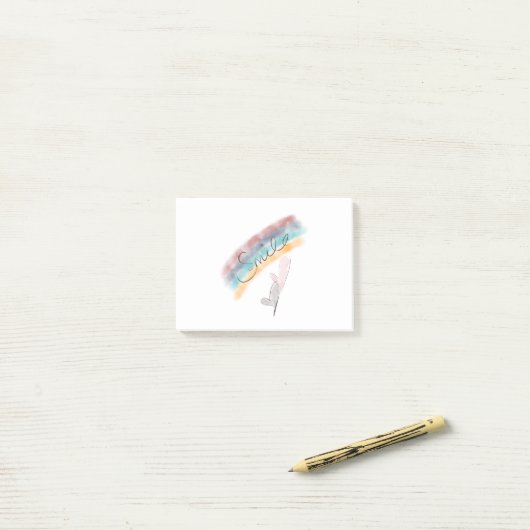 スマイル🙂 ポストイット (デスク上)