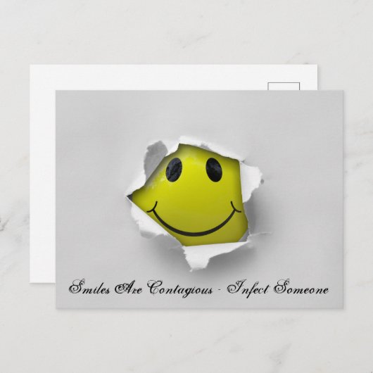スマイル ポストカード (正面/裏面)