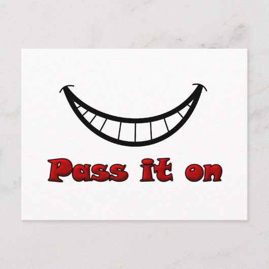 スマイル ポストカード (正面)