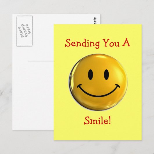 スマイル ポストカード (正面/裏面)