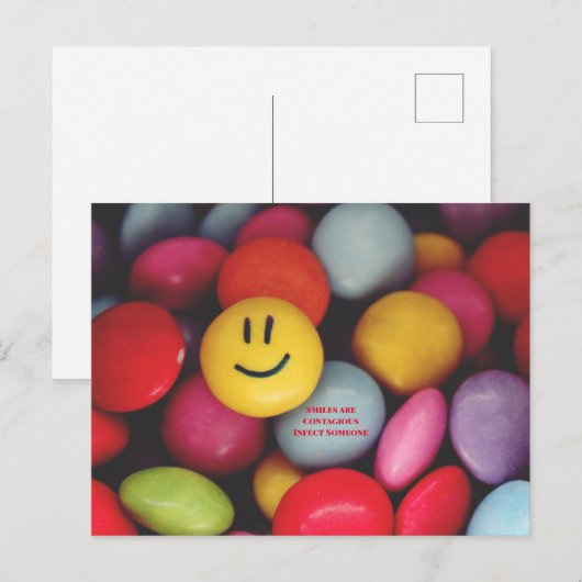 スマイル ポストカード (正面/裏面)