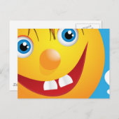 スマイル ポストカード (正面/裏面)