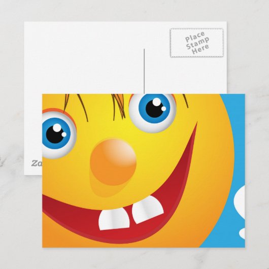 スマイル ポストカード (正面/裏面)