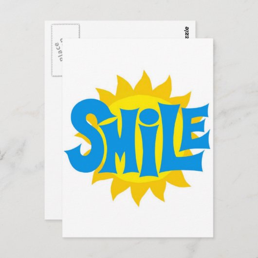 スマイル ポストカード (正面/裏面)