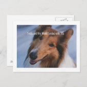 スマイル ポストカード (正面/裏面)