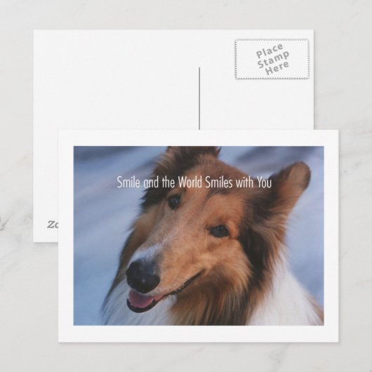 スマイル ポストカード (正面/裏面)
