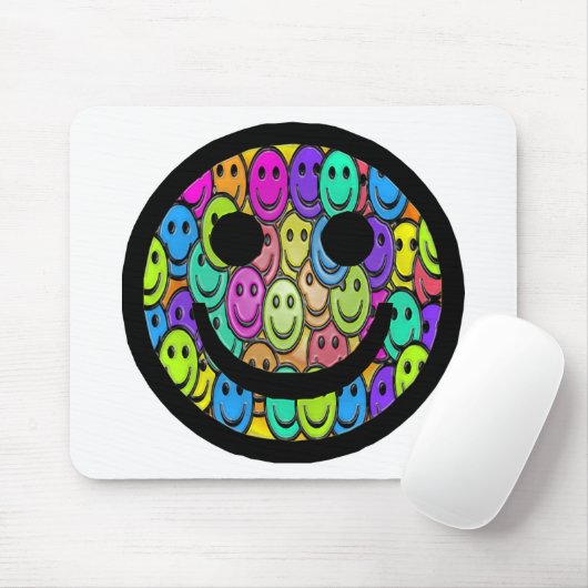 スマイル マウスパッド (マウス)