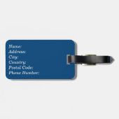 スマイル! ラゲッジタグ (裏面横)