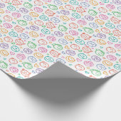 スマイル ラッピングペーパー (角)