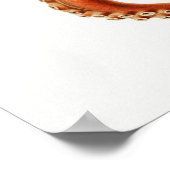 「スマイル」ヴィンテージ タコ プリント ポスター (角)