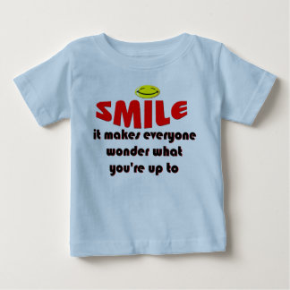 スマイル-人々にまであなたの何を疑問に思わせます ベビーTシャツ