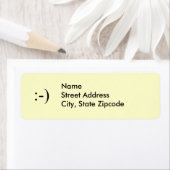 スマイル~住所 シール (インサイチュ)