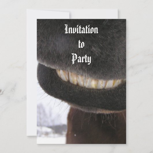 スマイル 招待状 (正面)