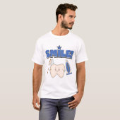 スマイル-歯のTシャツおよびギフト Tシャツ (正面フル)