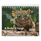 スマイル、笑い、あなたの日2016媒体をつけるため カレンダー (カバー)