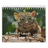 スマイル、笑い、あなたの日2016 Sm.Deskをつけるため カレンダー (カバー)