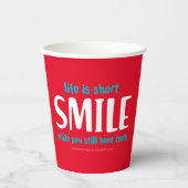 スマイル 紙コップ (正面)