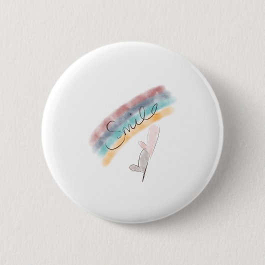 スマイル🙂 缶バッジ (正面)