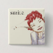 スマイル 缶バッジ (正面)