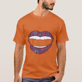 「スマイル」byジェシカ・ジョリア tシャツ (正面)