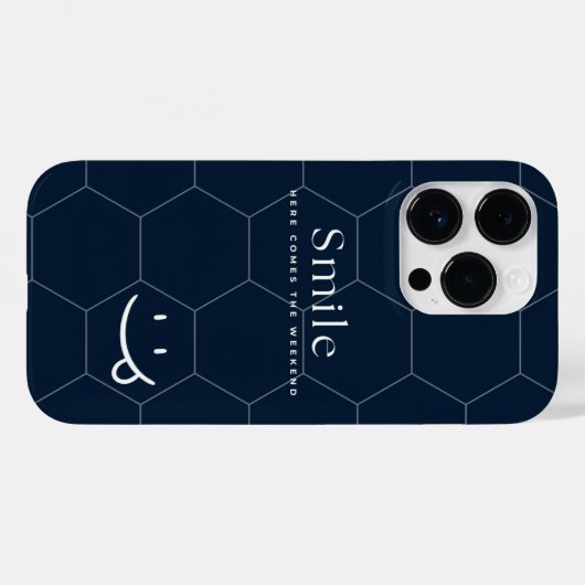 スマイル Case-Mate iPhoneケース (裏面 (横))