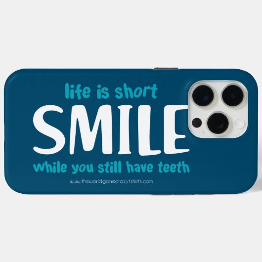 スマイル Case-Mate iPhoneケース (裏面 (横))