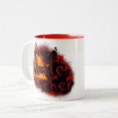 スマイル、Cher :) ツートーンマグカップ (正面左)