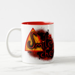 スマイル、Cher :) ツートーンマグカップ