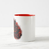 スマイル、Cher :) ツートーンマグカップ (中央)