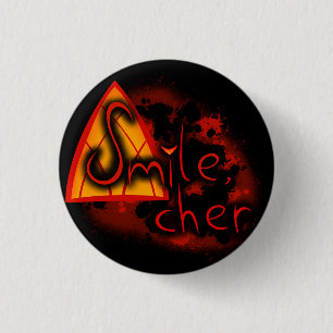 スマイル、Cher :) 缶バッジ