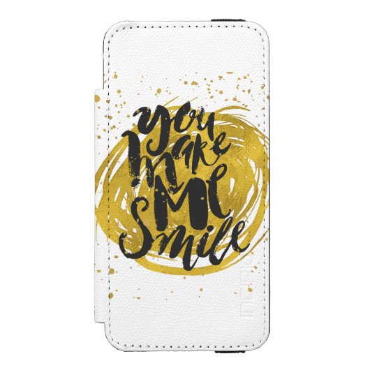 スマイル INCIPIO iPhoneウォレットケース (フォリオ 正面)