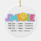 スマイル- SRF セラミックオーナメント (裏面)