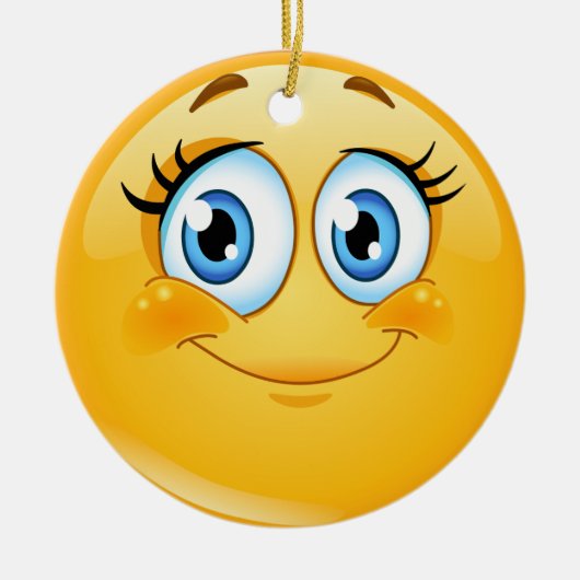 スマイル- SRF セラミックオーナメント (正面)