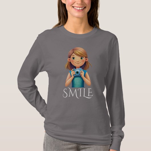 スマイル Tシャツ (正面)