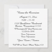 スマイル VIP ブラックタイイベント ご招待 招待状 (裏面)