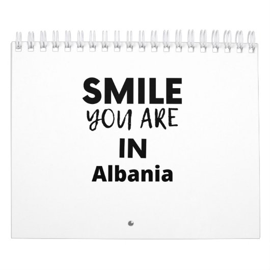 スマイルYOU IN ALBANIA カレンダー (カバー)