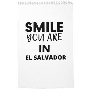 スマイルYOU IS IN EL SALVADOR カレンダー