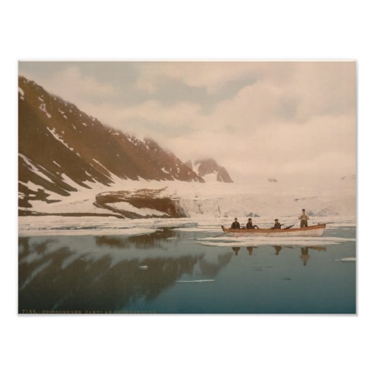 スマイレンブルクI，スバルバード，ノルウェー フォトプリント            (正面)