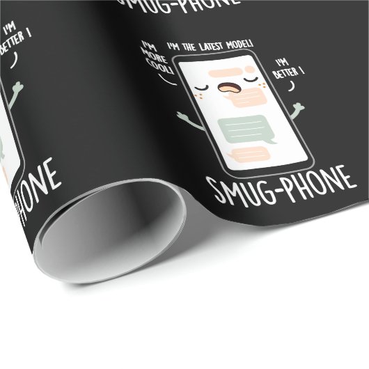スマグフォンおもしろい携帯電話プンダークBG ラッピングペーパー (ロールコーナー)