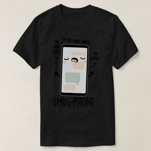 スマグ電おもしろい話器パン1 Tシャツ (デザイン正面)